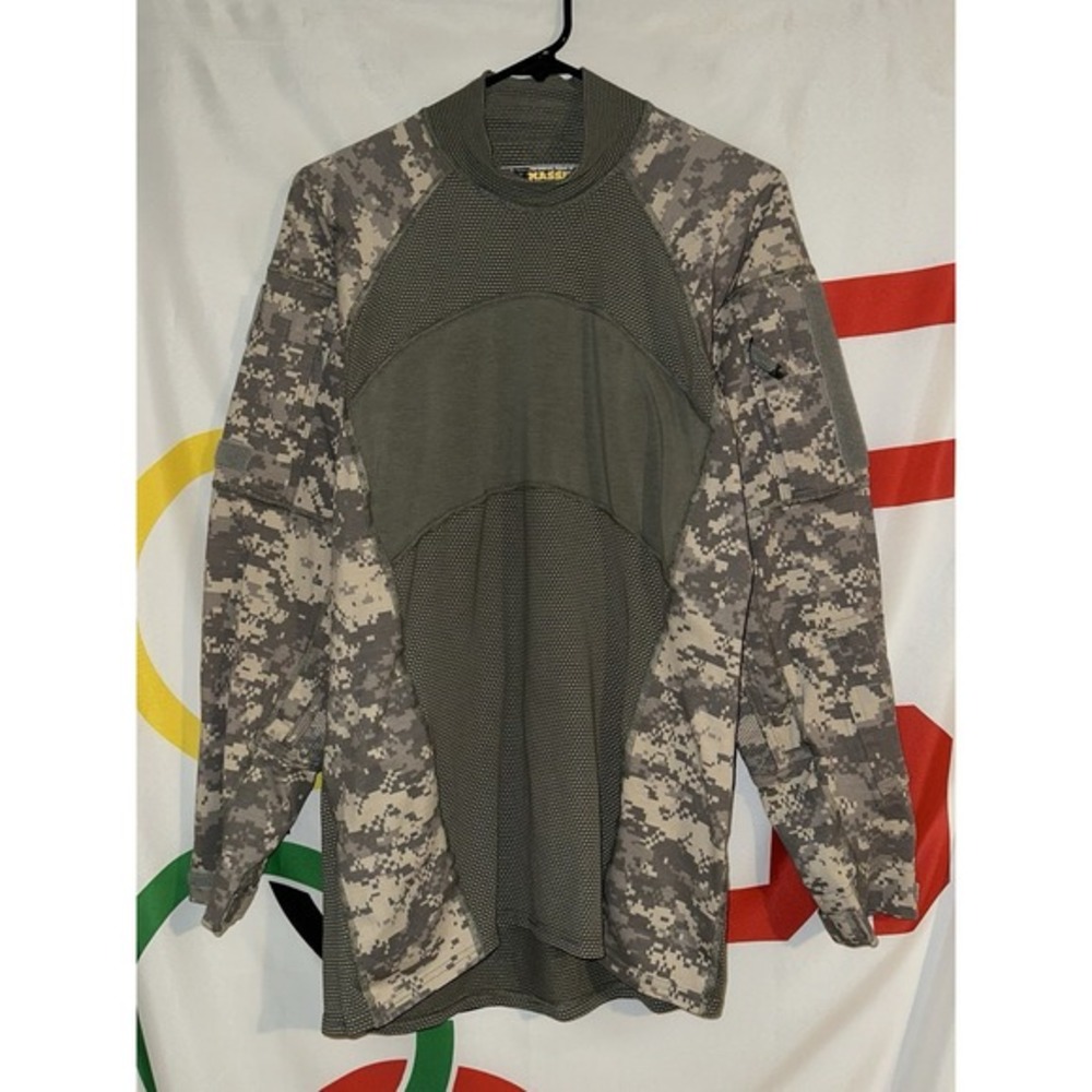 Massif U.S. Army Combat Shirt Mens Medium Digital Camo Performance Military‎
